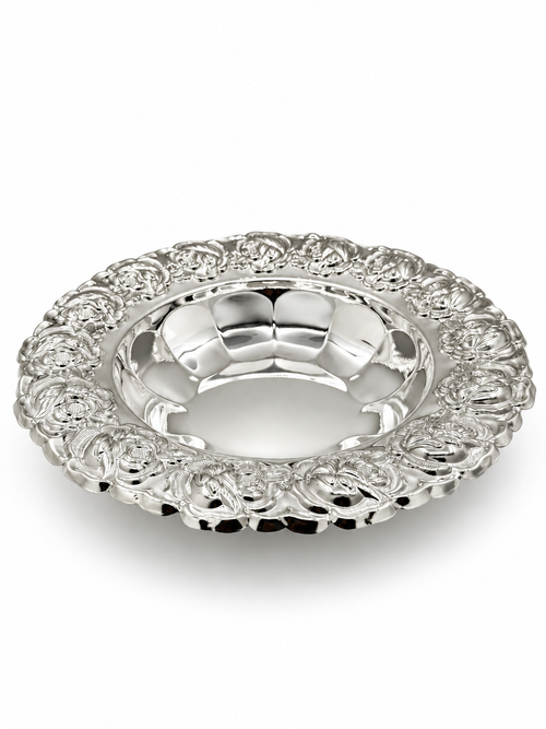silver bowl hadad bros silverware קערת כסף מציפוי כסף האחים חדד
