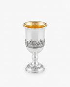 pure silver 925 kiddush goblet for shabbat by hadad bros silverware