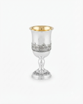 pure silver 925 kiddush goblet for shabbat by hadad bros silverware