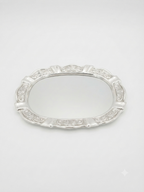 SD Oval Silver Tray - Italy 21cm