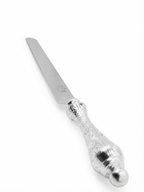 Silver luxury bread knife by hadad bros silverware