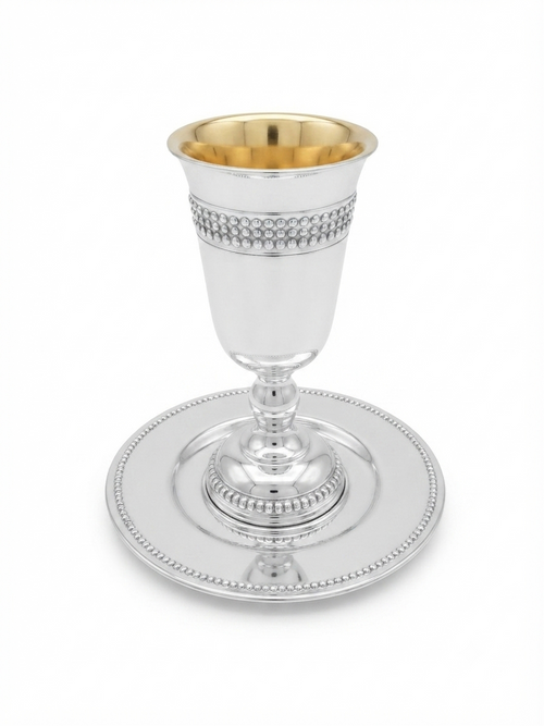 sterling silver 925 kiddush set for shabbat by hadad bros