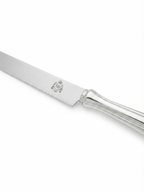 Silver luxury bread knife by hadad bros silverware