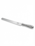 Silver luxury bread knife by hadad bros silverware