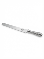 Silver luxury bread knife by hadad bros silverware