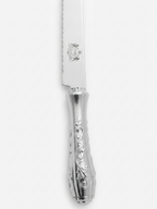 Silver luxury bread knife by hadad bros silverware