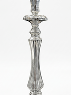 Pair of silver 925 candlesticks with decorative patterns by hadad bros