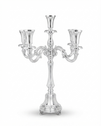 pure silver 925 candelabra for shabbat candles by hadad bros