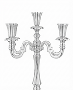 pure silver 925 candelabra for shabbat candles by hadad bros