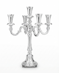 pure silver 925 candelabra for shabbat candles by hadad bros