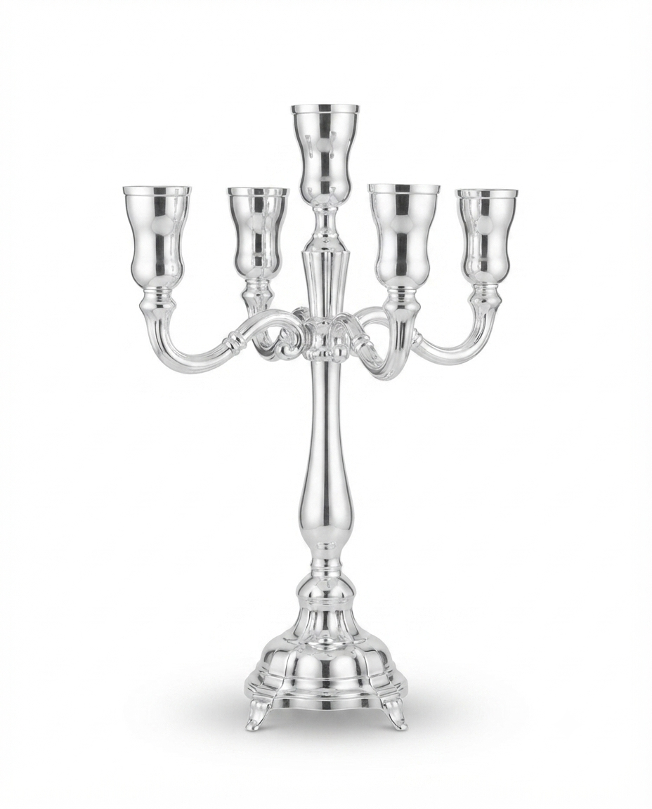 sterling silver 925 candelabra for shabbat by hadad bros silverware