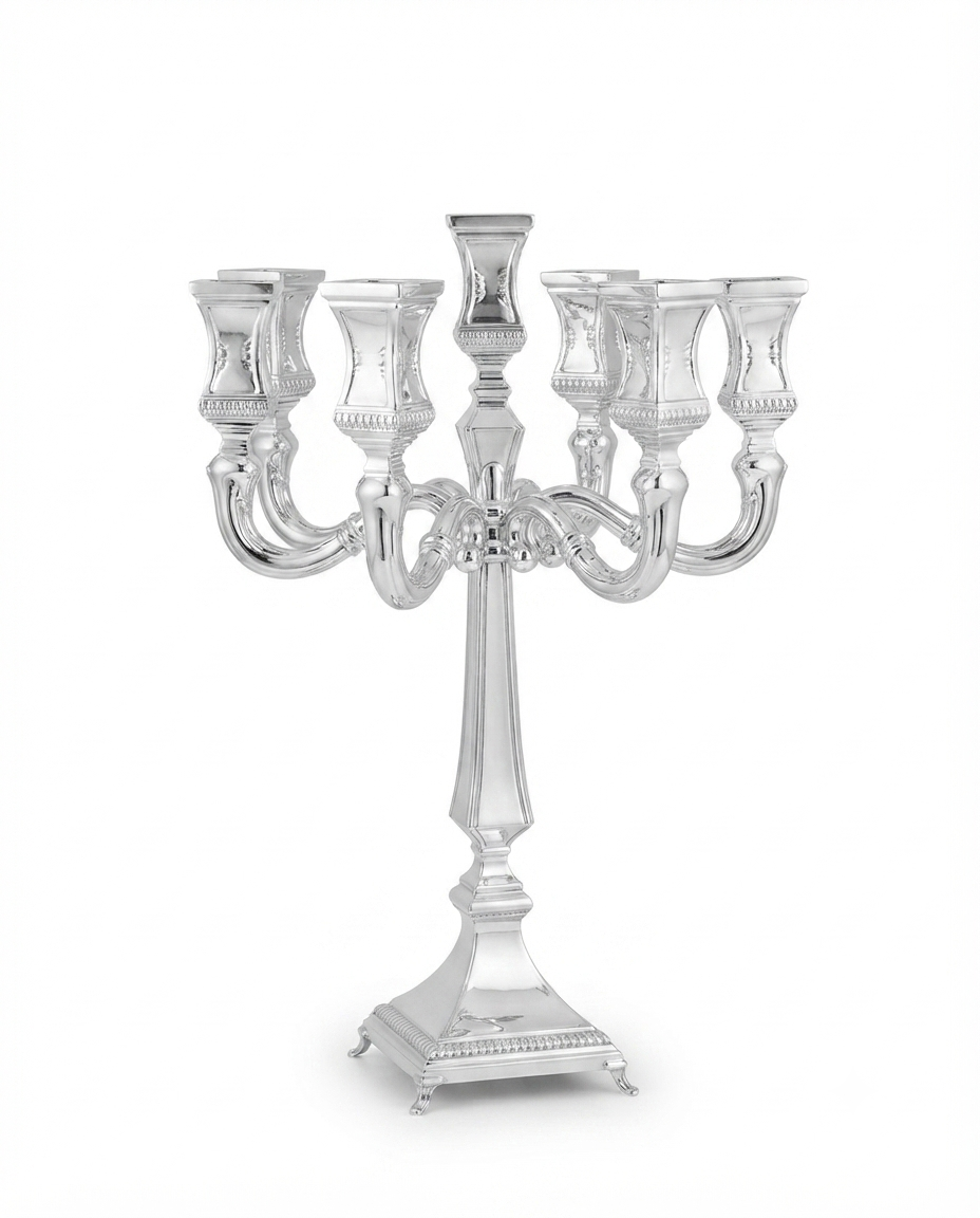 sterling silver 925 candelabra for shabbat by hadad bros sulverware