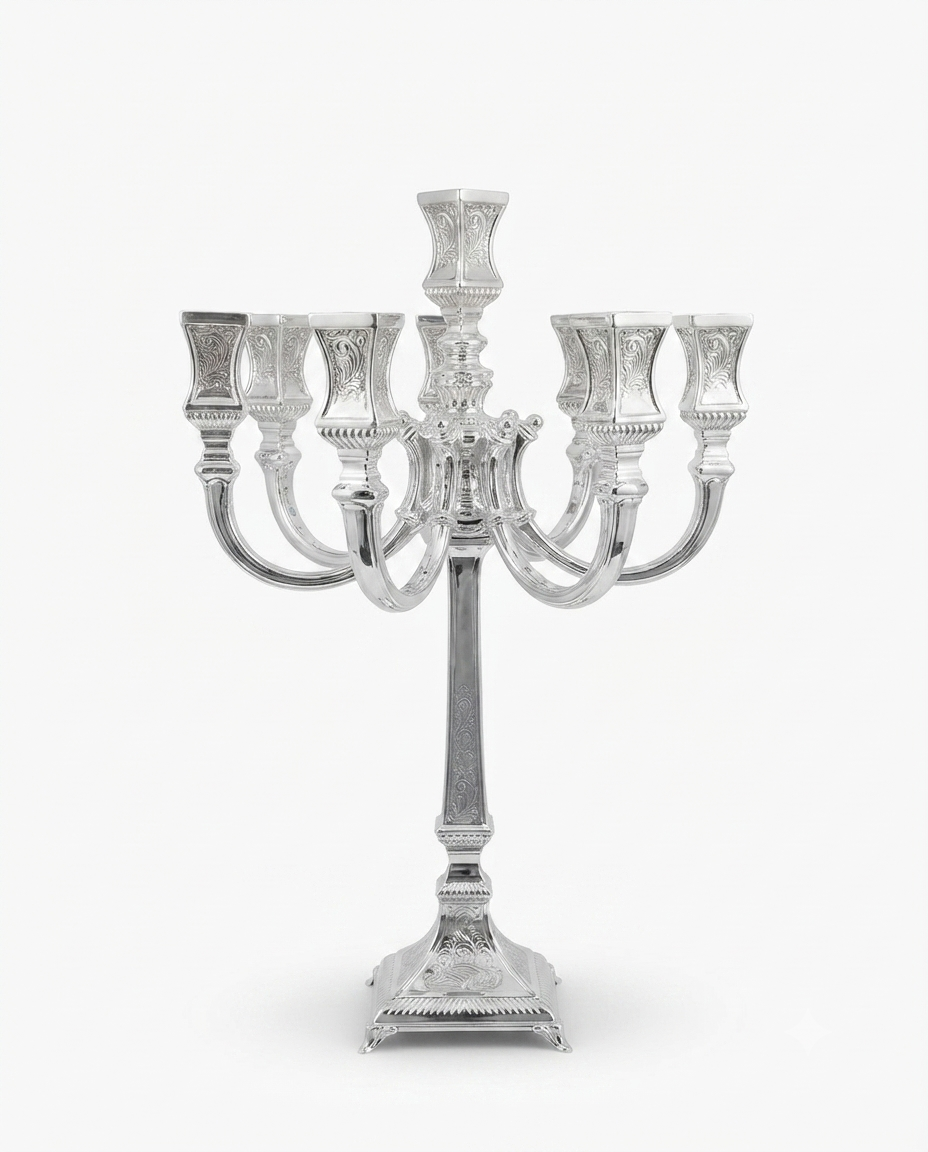 sterling silver 925 candelabra for shabbat by hadad bros silverware