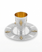 sterling silver 925 kiddush set for shabbat by hadad bros