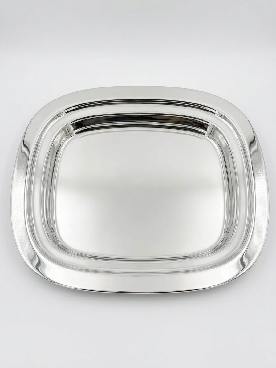 Silver tray by hadad bros