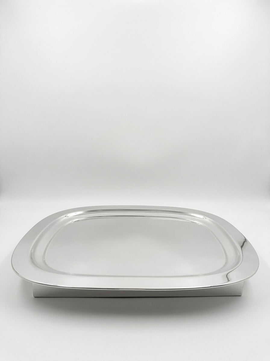 Silver tray by hadad bros