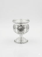 silver salt shaker for shabbat and hamotzi by hadad bros