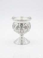 silver salt shaker for shabbat and hamotzi by hadad bros