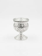 silver salt shaker for shabbat and hamotzi by hadad bros