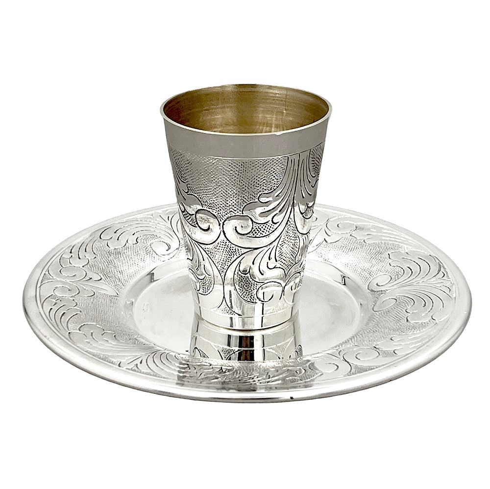 kiddush set - silver dipped kiddush sets by hadad bros