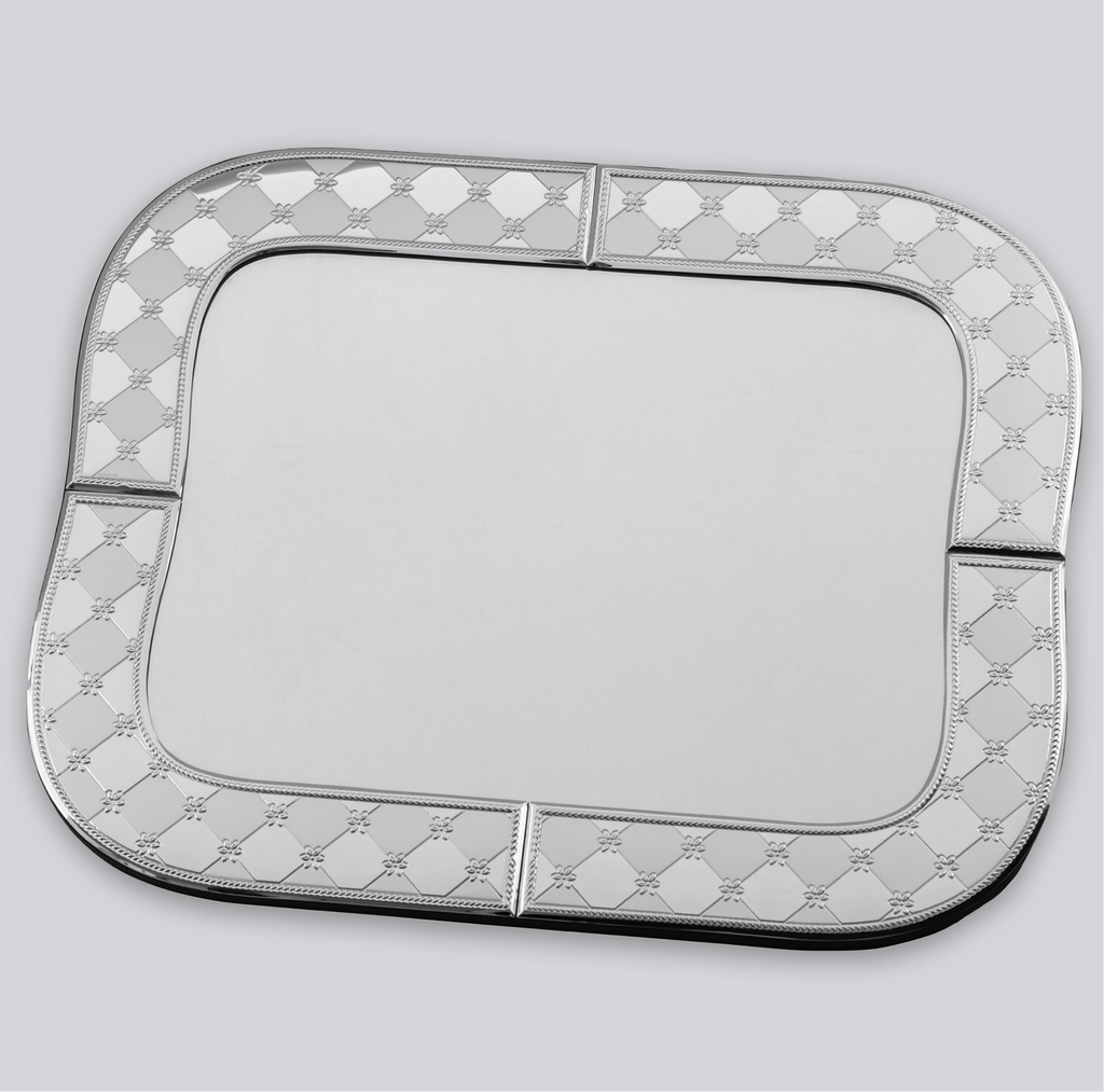 silver Decorative tray