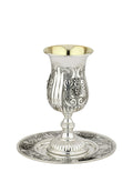 kiddush set - silver dipped kiddush sets by hadad bros