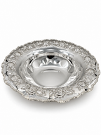 silver bowl hadad bros silverware קערת כסף מציפוי כסף האחים חדד